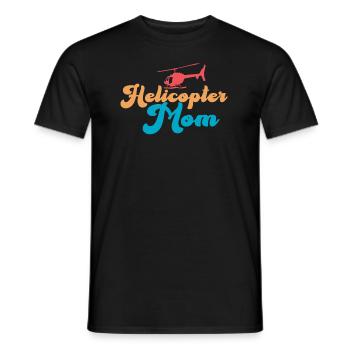 Helikopter Eltern Lustige Helikoptermutter - Männer T-Shirt - Schwarz - Vorne - AI Model Male 178 light (178cm)