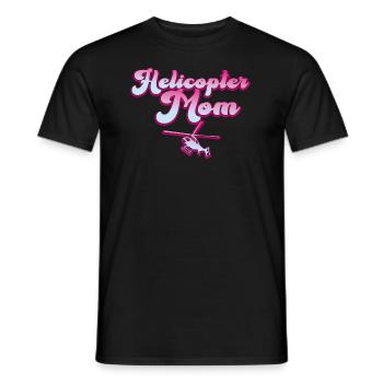 Helikopter Eltern Lustige Helikoptermutter - Männer T-Shirt - Schwarz - Vorne - AI Model Male 178 light (178cm)