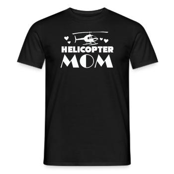 Helikopter Eltern Lustige Helikoptermutter - Männer T-Shirt - Schwarz - Vorne - AI Model Male 178 light (178cm)