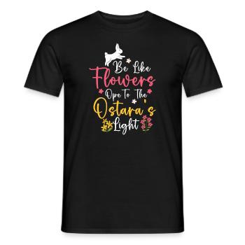 Ostara Witch Moon Eostre Spring Eastern - Men's T-Shirt - black - Front - AI Model Male 178 light (178cm)