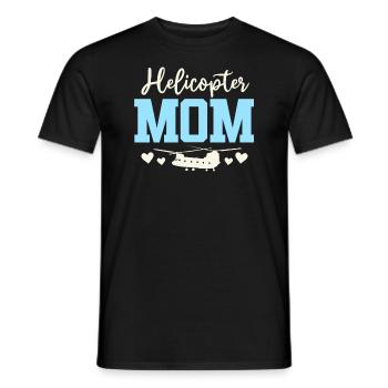 Helikopter Eltern Lustige Helikoptermutter - Männer T-Shirt - Schwarz - Vorne - AI Model Male 178 light (178cm)