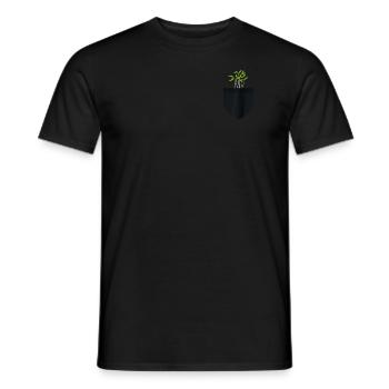 Urban Gardener Men Women Microgreens - Men's T-Shirt - black - Front - AI Model Male 178 light (178cm)