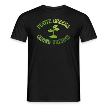 Urban Gardener Men Women Microgreens - Men's T-Shirt - black - Front - AI Model Male 178 light (178cm)
