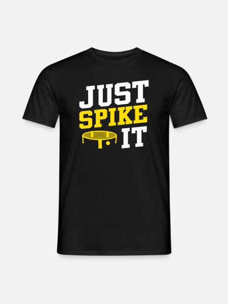 Just Spike It Roundnet Enthusiast - Men's T-Shirt - black