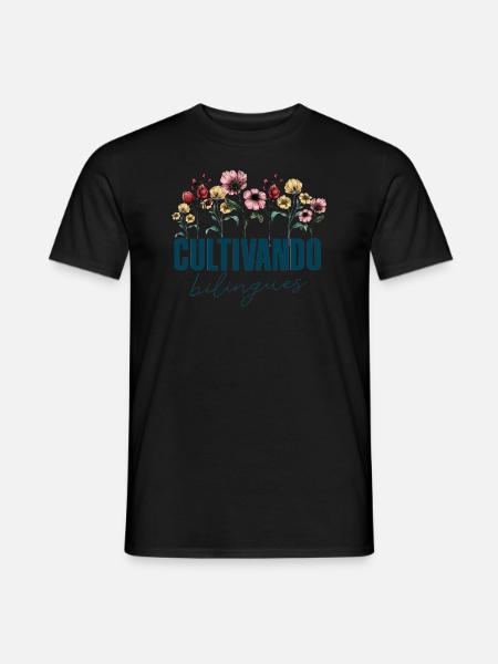Cultivando Bilingües Spanish Teacher - Men's T-Shirt - black
