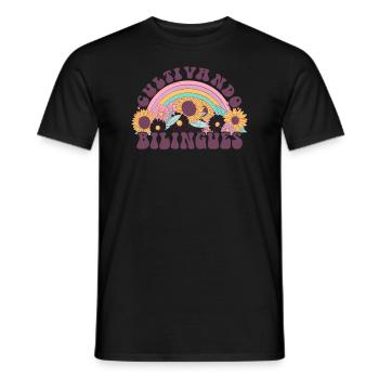 Cultivando Bilingües Spanischlehrer - Männer T-Shirt - Schwarz - Vorne - AI Model Male 178 light (178cm)