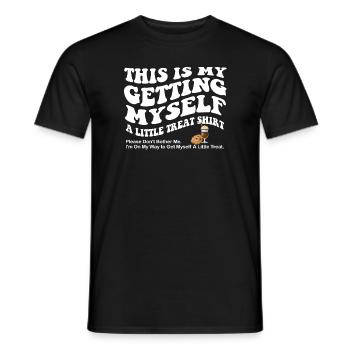 Creamy Sundae Dessert Don't Bother Me - Men's T-Shirt - black - Front - AI Model Male 178 light (178cm)