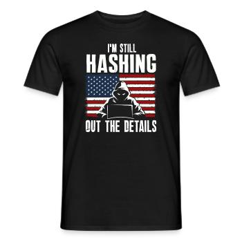 Ethische Hacker-Cybersicherheitsexpertise - Männer T-Shirt - Schwarz - Vorne - AI Model Male 178 light (178cm)