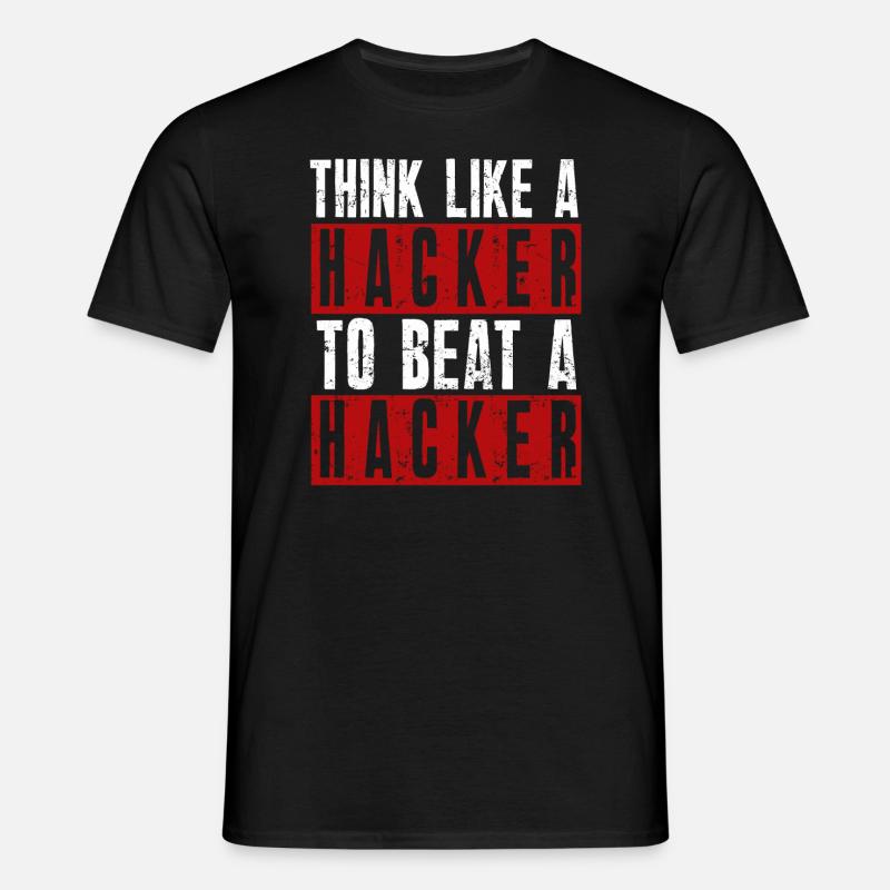 Ethical Hacker Cybersecurity Expertise - Men's T-Shirt - black