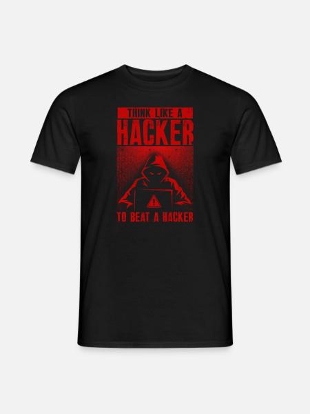 Ethical Hacker Cybersecurity Expertise - Men's T-Shirt - black