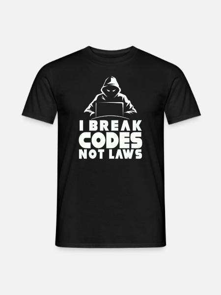 Ethical Hacker Cybersecurity Expertise - Men's T-Shirt - black