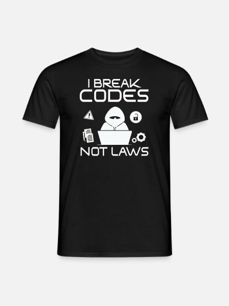 Ethical Hacker Cybersecurity Expertise - Men's T-Shirt - black