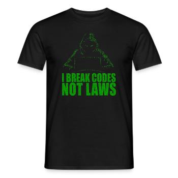 Ethische Hacker-Cybersicherheitsexpertise - Männer T-Shirt - Schwarz - Vorne - AI Model Male 178 light (178cm)