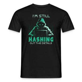 Ethische Hacker-Cybersicherheitsexpertise - Männer T-Shirt - Schwarz - Vorne - AI Model Male 178 light (178cm)