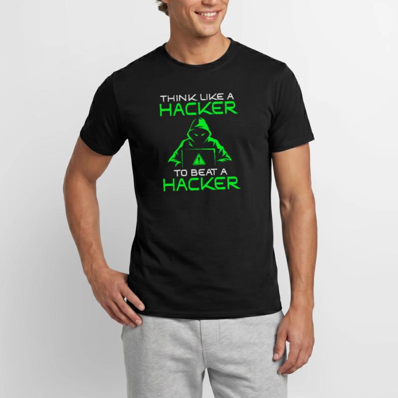 Ethical Hacker Cybersecurity Expertise Men's T-Shirt