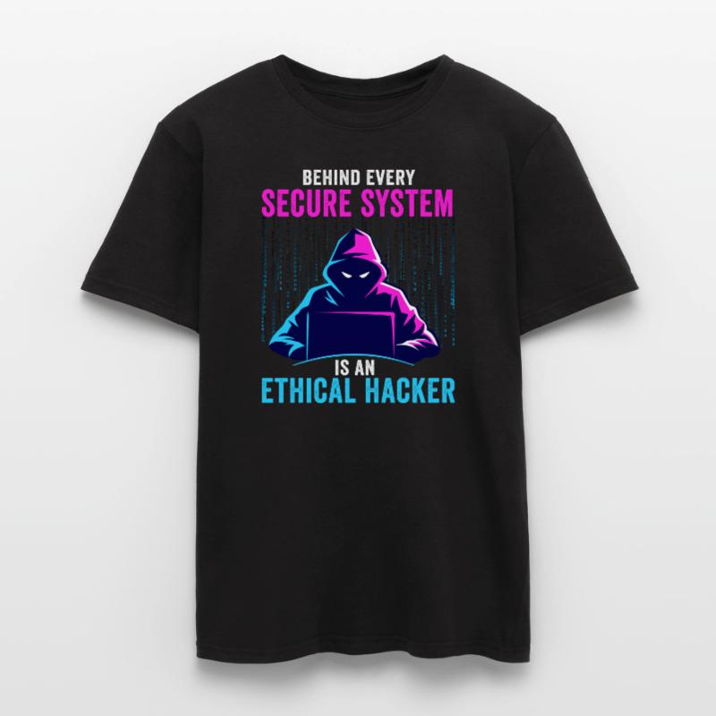Ethical Hacker Cybersecurity Expertise Men's T-Shirt