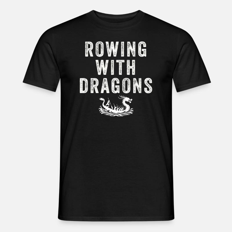 Ramer avec Dragons Dragons Dragonboat - T-shirt homme - noir