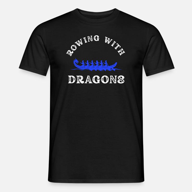 Ramer avec Dragons Dragons Dragonboat - T-shirt homme - noir