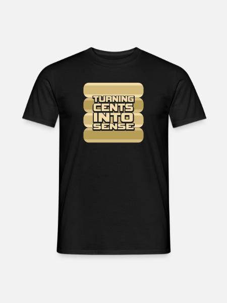 Old Coins New Adventures Numismatics - Men's T-Shirt - black