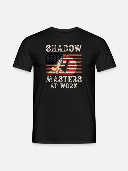 Shadow Puppetry World Enchantment - Men's T-Shirt - black