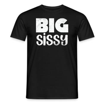 Famille Grande Sœur - T-shirt homme - noir - Devant - AI Model Male 178 light (178cm)