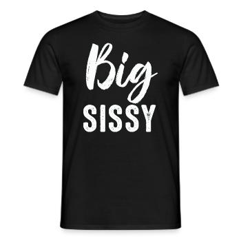 Famille Grande Sœur - T-shirt homme - noir - Devant - AI Model Male 178 light (178cm)