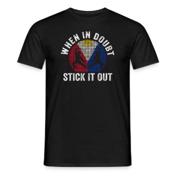 Arnis Eskrima Kali Filipino FMA - Men's T-Shirt - black - Front - AI Model Male 178 light (178cm)