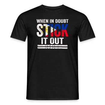 Arnis Eskrima Kali Filipino FMA - Men's T-Shirt - black - Front - AI Model Male 178 light (178cm)
