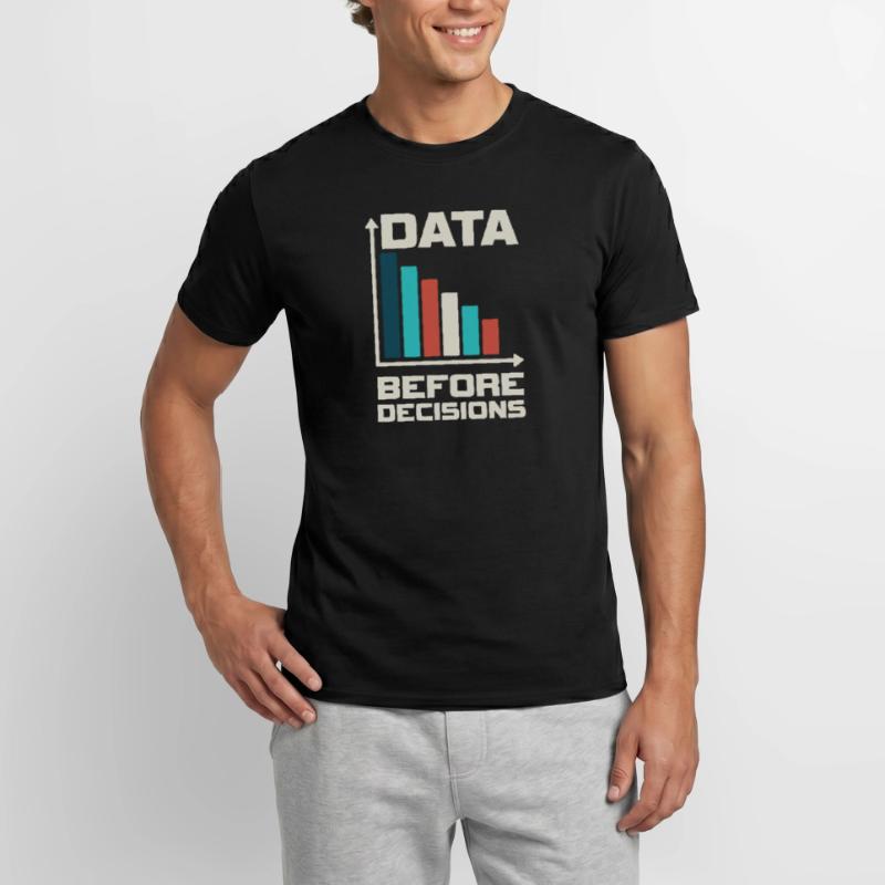 Daten vor Entscheidungsdaten oder nicht Männer T-Shirt