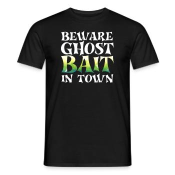 Vivre la vie fantôme Spook Life Appât - T-shirt homme - noir - Devant - AI Model Male 178 light (178cm)