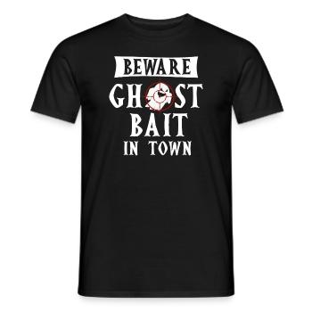 Vivre la vie fantôme Spook Life Appât - T-shirt homme - noir - Devant - AI Model Male 178 light (178cm)
