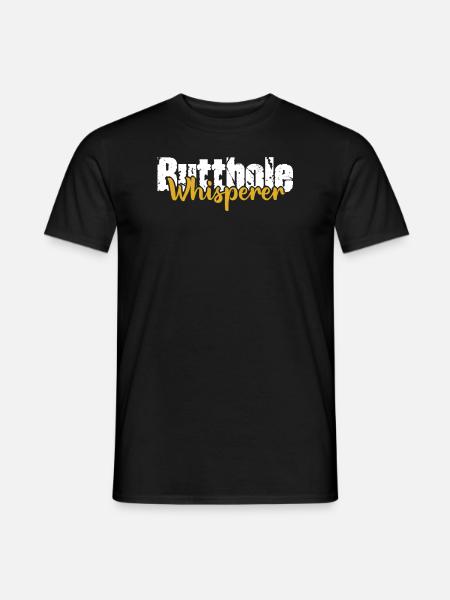 Butthole Whisperer - Men's T-Shirt - black