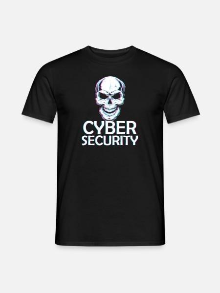 Cybersicherheitsexpertise von ethischen Hackern - Männer T-Shirt - Schwarz