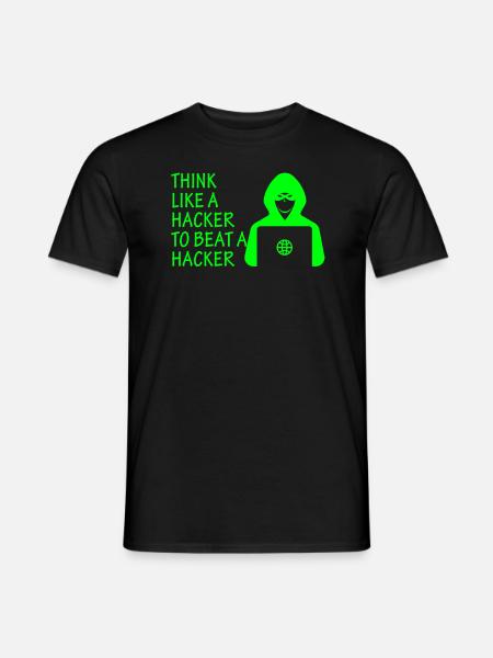 Ethical Hacker Cybersecurity Expertise - Men's T-Shirt - black