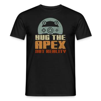 Simracer Esports Enthusiast Sim Racing - Men's T-Shirt - black - Front - AI Model Male 178 light (178cm)