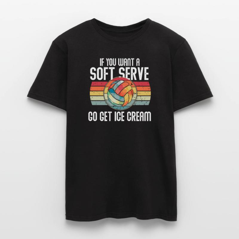 Wenn Sie ein Softeis wollen, holen Sie sich Eis Männer T-Shirt