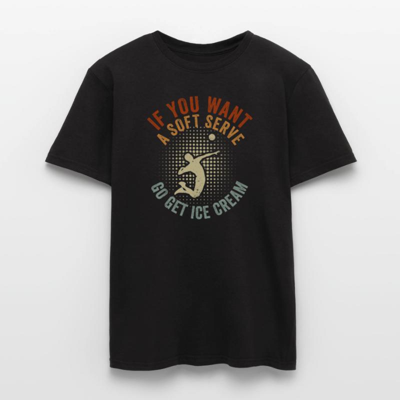 Wenn Sie ein Softeis wollen, holen Sie sich Eis Männer T-Shirt