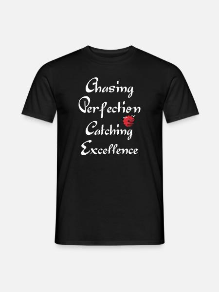 Kaizen Mindset Chasing Perfection - Men's T-Shirt - black