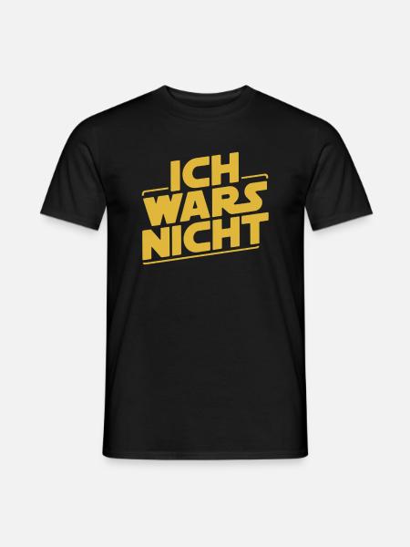 Ich Wars Nicht - Men's T-Shirt - black