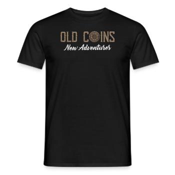 Numismatics Coin Roman Collection - Men's T-Shirt - black - Front - AI Model Male 178 light (178cm)