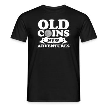 Numismatics Coin Roman Collection - Men's T-Shirt - black - Front - AI Model Male 178 light (178cm)