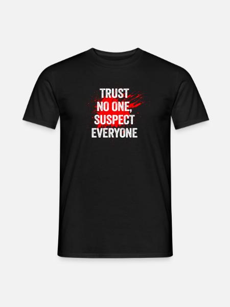 Murder Mystery Dinner Fun Night - Men's T-Shirt - black