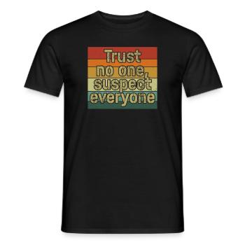 Murder Mystery Dinner Fun Night - T-shirt homme - noir - Devant - AI Model Male 178 light (178cm)