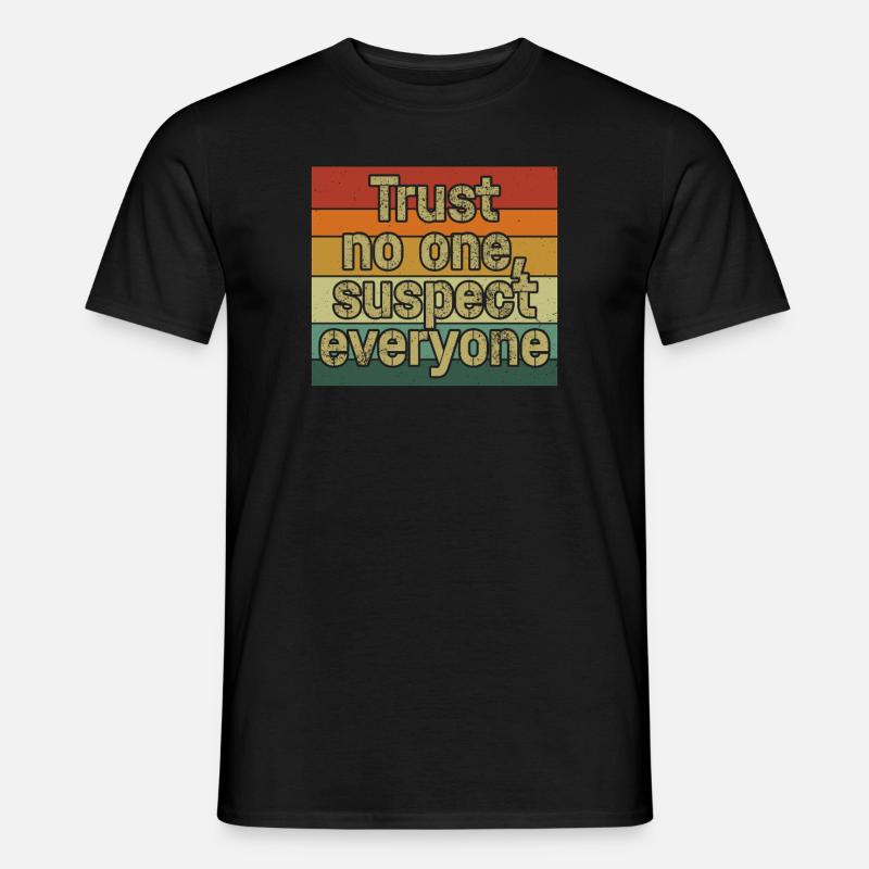 Krimi-Dinner-Spaß-Nacht - Männer T-Shirt - Schwarz