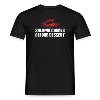 Murder Mystery Dinner Fun Night - T-shirt homme - noir - Devant - AI Model Male 178 light (178cm)