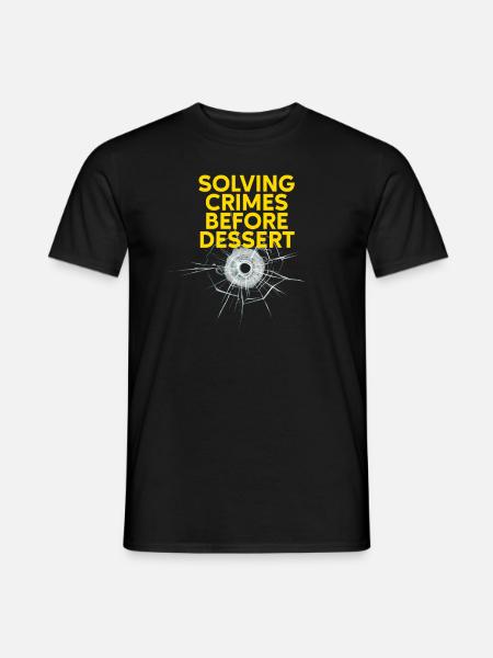 Murder Mystery Dinner Fun Night - T-shirt homme - noir