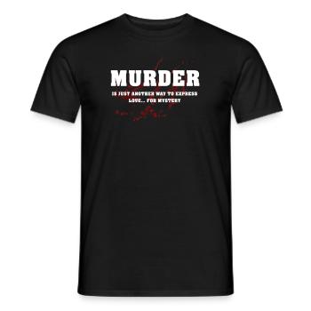 Murder Mystery Dinner Fun Night - T-shirt homme - noir - Devant - AI Model Male 178 light (178cm)
