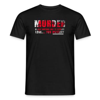 Murder Mystery Dinner Fun Night - T-shirt homme - noir - Devant - AI Model Male 178 light (178cm)