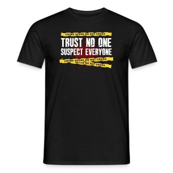 Murder Mystery Dinner Fun Night - T-shirt homme - noir - Devant - AI Model Male 178 light (178cm)