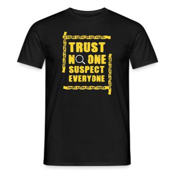 Murder Mystery Dinner Fun Night - T-shirt homme - noir - Devant - AI Model Male 178 light (178cm)